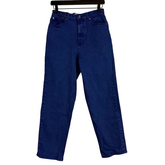 Everlane 27 Tall The Way High Jean Organic Cotton Blue Indigo - Picture 1 of 10